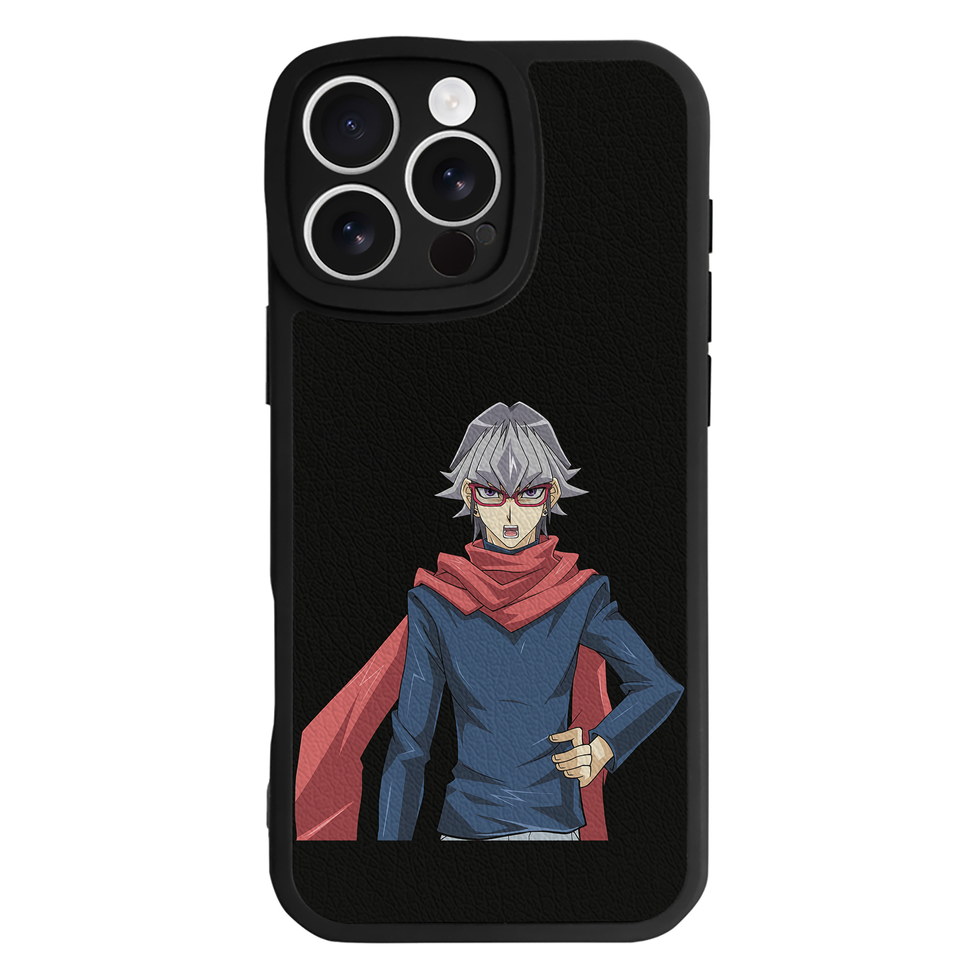 遊☆戯☆王 Yu-Gi-Oh! 【iPhone 16シリーズ対応】シリコンスマホケース（レザー調） 材質：シリコン